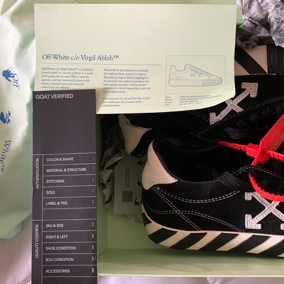 COPY - OFF-WHITE NEW ARROW LOW VULCANIZED WOMENS - Picture 3 of 5